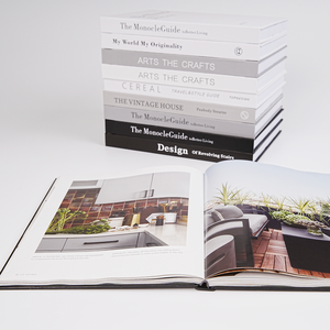 Lingua straniera in <span class=keywords><strong>bianco</strong></span> <span class=keywords><strong>e</strong></span> <span class=keywords><strong>nero</strong></span> <span class=keywords><strong>grigio</strong></span> decorazione vero libro flip stile semplice camera modello ufficio vendite decorazione morbida - Product Image 6