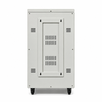 Stabilisateur de tension vertical haute puissance 30KVA 380V triphasé, régulateur de tension automatique intelligent de type servomoteur AC