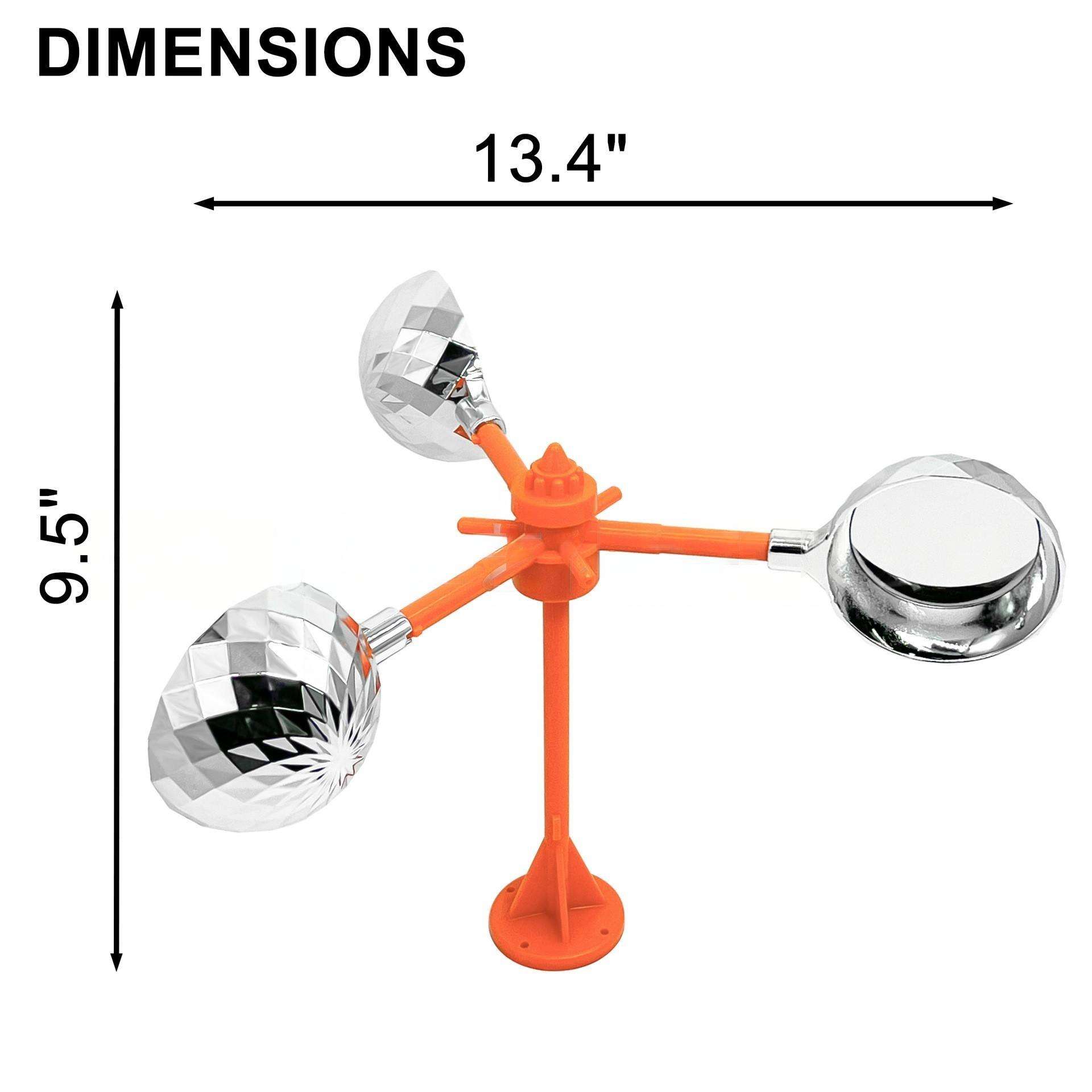 Répulsif à oiseaux rotatif - standard (base sans aimant)