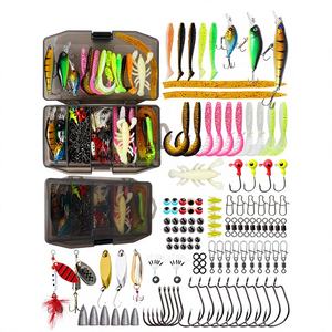 Kit de Señuelos de Pesca Shark de 120 Piezas con Cabeza de Jig y Spinner Metálico para Pesca de Lucioperca, Accesorio para Comercio Electrónico Transfronterizo - Product Image 4