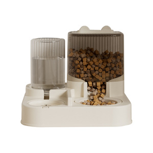 2 trong 1 Mèo Ăn <span class=keywords><strong>Feeder</strong></span> 1.5L nước 2L thực phẩm vật nuôi tự động nước quả và thức ăn trung chuyển - Product Image 3