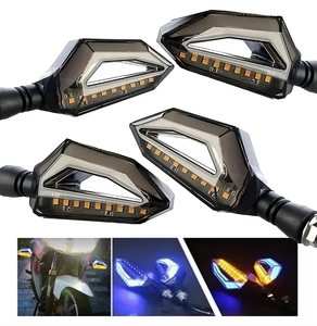 Accesorios para Motocicleta BAOBAO, Intermitentes Fluidos, Luces LED para <span class=keywords><strong>Moto</strong></span>, Mini Luces Intermitentes, Luces LED para <span class=keywords><strong>Moto</strong></span> - Product Image 2