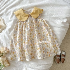 Child Star Circle Girls Floral Dress Sleeveless Breathable Summer Style Mori Girl Pastoral Design - Product Image 2