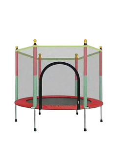 Trampolín de fitness <span class=keywords><strong>barato</strong></span> de alta calidad con valla de seguridad, el mejor trampolín plegable para interiores/exteriores para niños, <span class=keywords><strong>corralito</strong></span> para bebés - Product Image 1