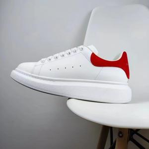 <span class=keywords><strong>Scarpe</strong></span> sportive firmate uomo e donna Sneakers in pelle <span class=keywords><strong>rossa</strong></span> <span class=keywords><strong>con</strong></span> chiusura in pizzo Sole Eva Sho comoda Trainer - Product Image 5