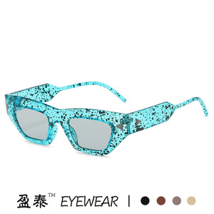 Yingtai Eyewear Cat Eye Sunglasses UV400 PC <b>Frame</b> Unisex Street Style - Product Image 5