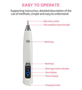 हॉट सेलिंग महिला स्किन ब्यूटी डिवाइस हैंडहेल्ड मोल हटाने पेन स्किन स्पॉट पेन स्किन स्पॉट पेन स्किन स्पॉट पेन - Product Image 4