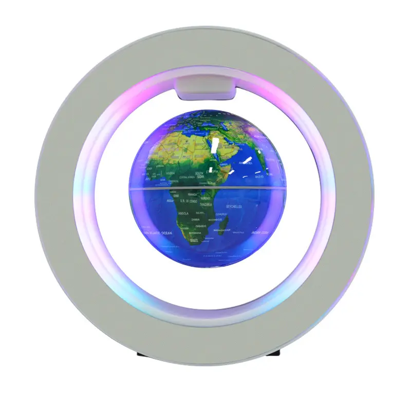 Ronde Led Wereldkaart Drijvende Globe Magnetische Levitatie Licht Anti Zwaartekracht Magic