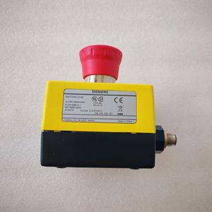 Boîtier de commande d'arrêt d'urgence Siemens 3SU1851-0AA00-0AB2 24V, interrupteur de sécurité industriel - Product Image 1