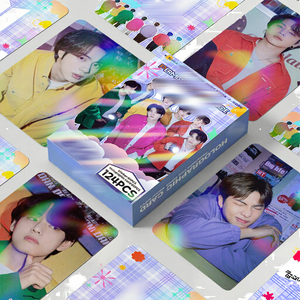 Ragazzi Bangtan permesso di ballare dal vivo Photocard Laser KPOP 124 pz/scatola stile Lomo carta Craft foto - Product Image 1