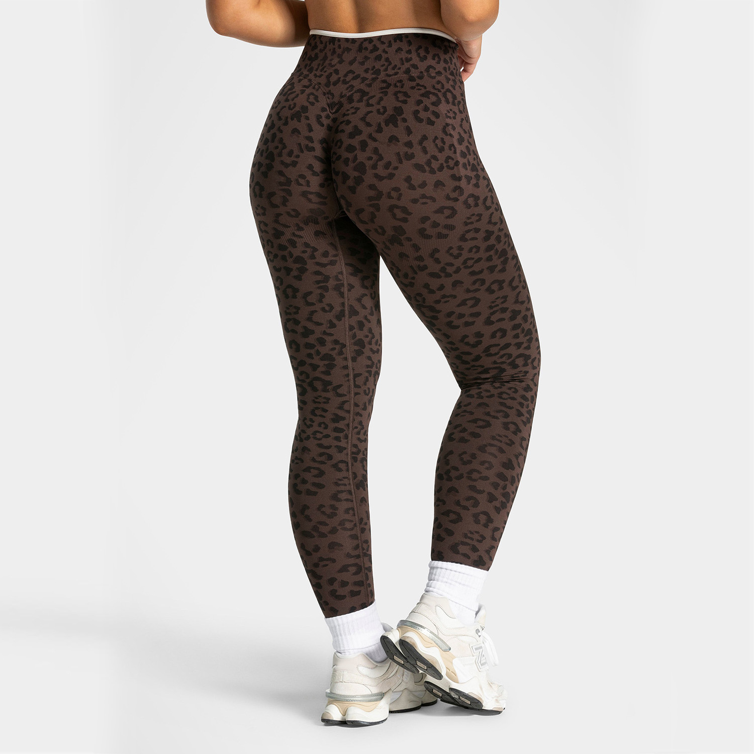 Coffee leopard print