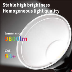 Lampes vidéo LED RGB 100W pour photographie, en plastique, avec télécommande, température de couleur 2800-6800K, 220V, pour studio <span class=keywords><strong>photo</strong></span>, <span class=keywords><strong>TikTok</strong></span>, diffusion - Product Image 3