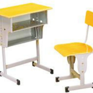 Bureau et chaise d'école en bois modernes et personnalisés, mobilier économique pour écoles primaires, adapté aux enfants, pour centres commerciaux et ateliers - Product Image 5