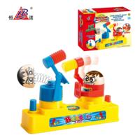 Jeu de société éducatif interactif parent-enfant en plastique, avec marteau intelligent pour bataille, en promotion