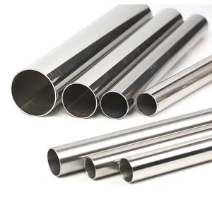 sus304 Stainless Steel Round Tubing Welded Straight Pipe Tube for decoration