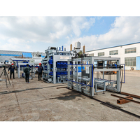 Machine à briques en béton vibrée automatique QT8-15 à haute productivité avec moteur hydraulique PLC et pompe, nouvelle génération