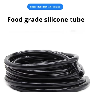 <span class=keywords><strong>Tuyau</strong></span> en silicone noir brillant de <span class=keywords><strong>25</strong></span> <span class=keywords><strong>mm</strong></span>, inodore, résistant à la température, de qualité alimentaire, pour l'eau, prix de gros CN - Product Image 4