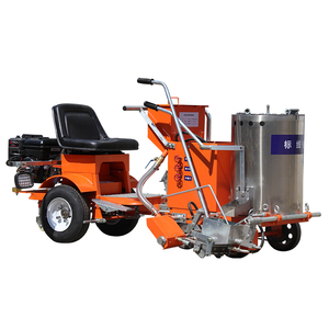 Machine de marquage routier thermoplastique à largeur réglable, portable, poussée à la main, avec distributeur de billes de verre - Product Image 6