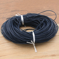 Cordons en cuir véritable de 3 à 10 mm, cordon rond en cuir, corde en cuir pour bricolage, artisanat, fabrication d'ornements, accessoires de bijouterie