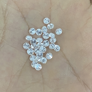 Diamanti Naturali Sciolti Bianchi Veri Melee, Rotondi Piccoli 0.8-3.0mm, Colore F-G, Purezza VVS - Product Image 1