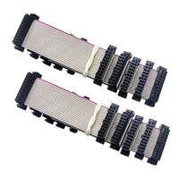Cable plano flexible personalizado 2 3 4 5 6 7 8 9 10 12 13 14 15 16 18 20 24 30 40 pines Idc cable