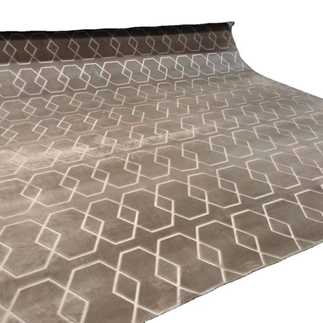 Customized factory rugs modern design luxury 5 star hotel lobby wall to wall anti slip embossed 4m raschel mink carpet