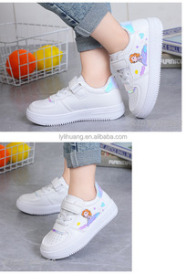 Scarpe da ginnastica da <span class=keywords><strong>bambina</strong></span> con suola morbida nuova moda scarpe traspiranti Casual da principessa con bordo per bambini scarpe <span class=keywords><strong>bianche</strong></span> - Product Image 6