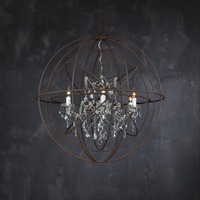 Vente directe d'usine, lustre en verre opaque pour hall d'hôtel, escalier, plafond haut, pendentifs décoratifs en verre