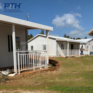 Fourniture en usine de PTH <span class=keywords><strong>Maison</strong></span>-conteneur de jardin au design moderne de luxe Villa préfabriquée en acier de faible calibre pour la location de logements - Product Image 2