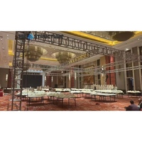 12 "X 12" Perno protector Placa Torre Truss (Patente Pendiente) Aluminio Trust Evento al aire libre Aluminio Truss