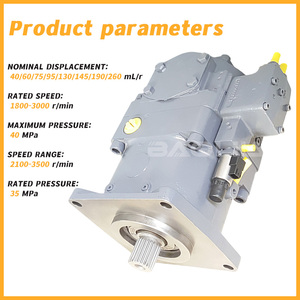 Bomba Hidráulica A11VO190 A11VO190DR/10R-NPD12N00, Bombas de Pistones de Desplazamiento Variable para Plataformas de Perforación de Carreteras - Product Image 3