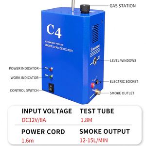 ANYCAR C4 Détecteur de fuite de fumée automobile universel, testeur de diagnostic avec pompe à air intégrée DC12V pour voitures/motos/camions - Product Image 6