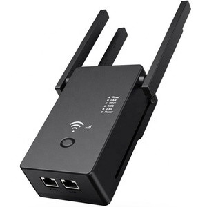 1200Mbps băng tần kép 2.4GHz & 5.8GHz xa phạm vi Wifi Repeater không dây khuếch đại tín hiệu Extender - Product Image 1