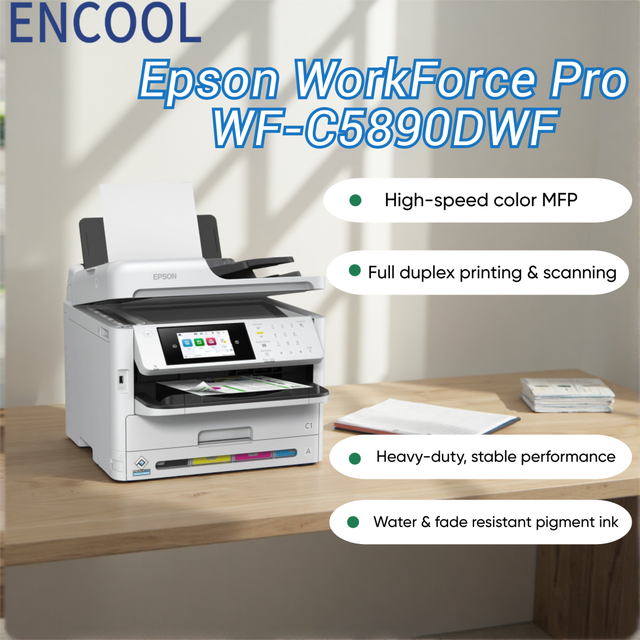 WorkForce Pro WF-C5890 A4 Color MultiFunction Inkjet Business Printer Stock Available