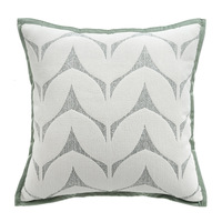 Coussin carré moderne en chenille style nordique, housse de coussin de luxe léger pour salon, canapé, sans rembourrage, café, chevet, moderne