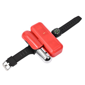 Asian Water Rescue <b>Bracelet</b> <b>Red</b> Automatic Airbag Anti Drowning Wristband Swimming Flotation Device - Product Image 1