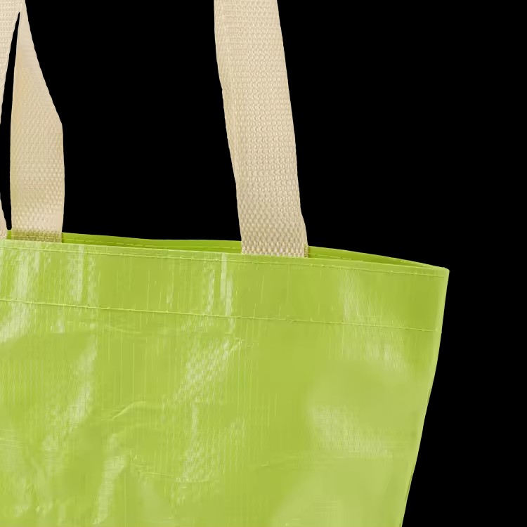 Customized logo Waterproof Large Reusable Shoulder Bag Foldable Laminated Pp Woven Bags For Shopping