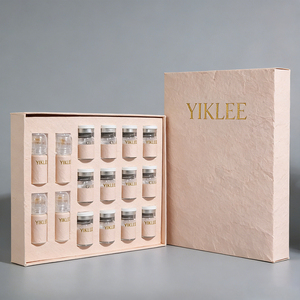 Usine d'impression et d'emballage personnalisée, boîte cadeau poudre-à-sérum, boîte d'emballage de poudre revitalisante, boîte d'emballage cosmétique ampoule - Product Image 2