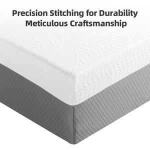 12-Inch Premium QUEEN <b>Mattress</b>-Premium 4-Layer Foam Sofa <b>Mattress</b> Modern Design Ultra-Breathable Bedroom Home Furniture - Product Image 3