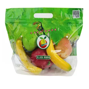 Riutilizzabili Produrre Borse Mantenere Frutta e Verdura Fresca Più A Lungo laminato sacchetto di frutta con foro di sfiato