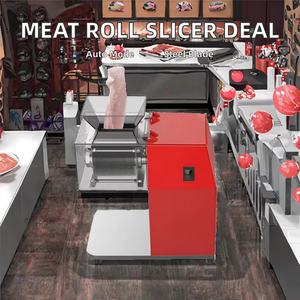 เครื่องตัดเนื้อโรลเลดอัตโนมัติเต็มรูปแบบ เครื่องตัดไก่ เครื่องตัดเนื้อเจอร์กี้ - Product Image 3