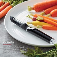 Éplucheur multifonctionnel classique, 8,6 pouces, noir