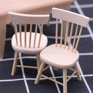 Maison <span class=keywords><strong>de</strong></span> poupée en bois miniature, <span class=keywords><strong>table</strong></span> et <span class=keywords><strong>chaise</strong></span> <span class=keywords><strong>de</strong></span> salle à manger, accessoires <span class=keywords><strong>de</strong></span> scène <span class=keywords><strong>de</strong></span> jeu alimentaire miniatures Ob11, meubles assortis, modèle - Product Image 4