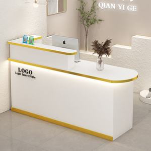 Comptoir de caisse pour magasin de détail et épicerie, comptoir de caissier normal pour supermarché - Product Image 2