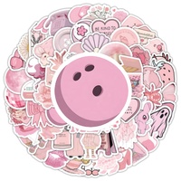 100 pegatinas decorativas de PVC impermeables con dibujos animados Vsco para laptop, equipaje, cuaderno, teléfono, botella, taza, bicicleta