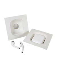 Bonitopak Emballage écologique biodégradable pour produits numériques intelligents 3C, plateau d'emballage pour casque, en pâte à papier moulée