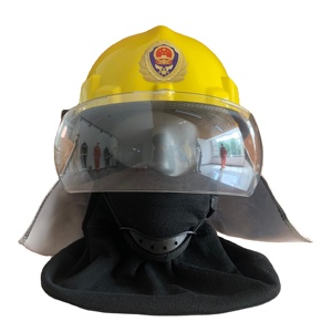 Casco di Sicurezza EN443 di Alta Qualità per Vigili del Fuoco, Protezione per Soccorso Forestale con Rivestimento in Alluminio e Nomex - Product Image 4
