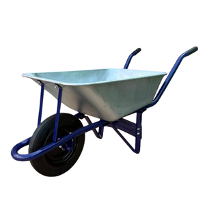 <span class=keywords><strong>Brouette</strong></span> en acier robuste à grande capacité avec 1 ou <span class=keywords><strong>2</strong></span> <span class=keywords><strong>roues</strong></span> pneumatiques, manuelle, facile à assembler, <span class=keywords><strong>pour</strong></span> le transport industriel - Product Image 3