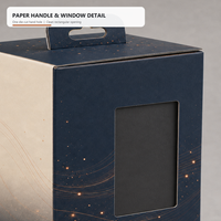 Boîte en carton ondulé pliable personnalisée pour l'emballage d'éclairage LED et d'électronique grand public
