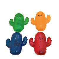 Cactus Squishy Anti-Stress Best-Seller Visage Furieux – Balle de Décompression en Caoutchouc – Vente en Gros Directe Usine